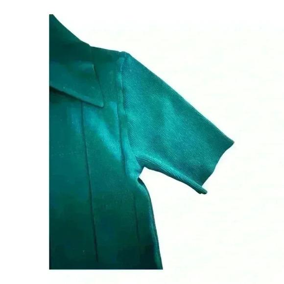 Vintage Sundowner‎ by Erika Strasberg Green Knit Sweater - Size M - Picture 3 of 5